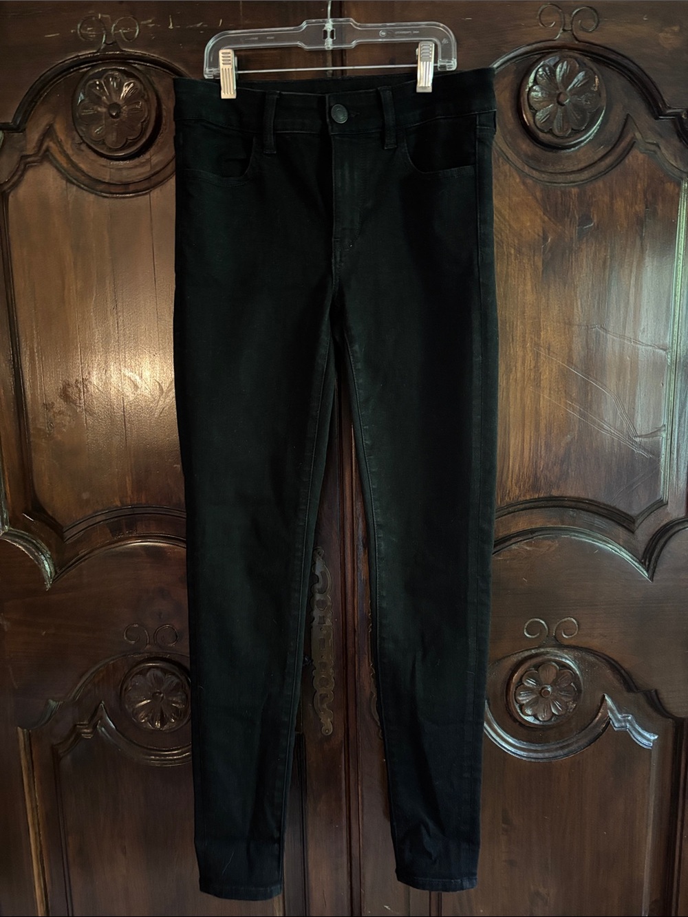 American Eagle Outfitters Black Stretch Jeans - Next Level Stretch